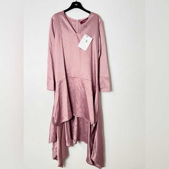 NEW Sies Marjan Hi/Lo V Neck Dress - Picture 1 of 11